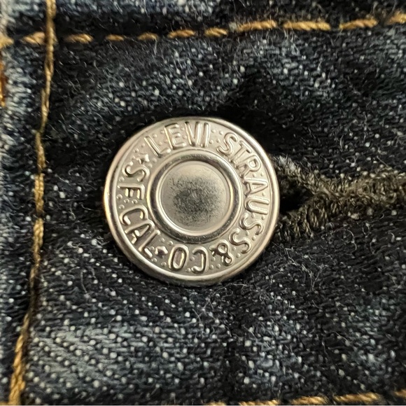 LEVI’S JEANS, Men’s Sz 34 x 30, Blue Dark Wash - 559 Relaxed Straight Fit Jeans. - Picture 5 of 15